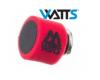 MOST (Watts) PWK double Layer Sportluftfilter rot